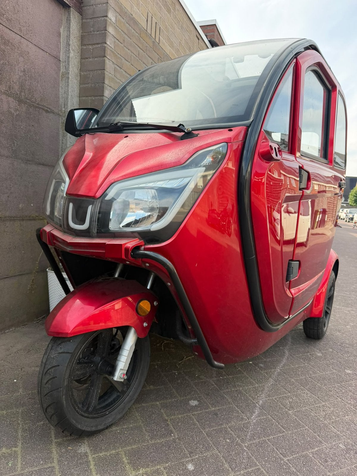Overdekte scootmobiel opknapper, Diversen, Zo goed als nieuw, 16 km/u of meer, 46 km of meer, Ophalen