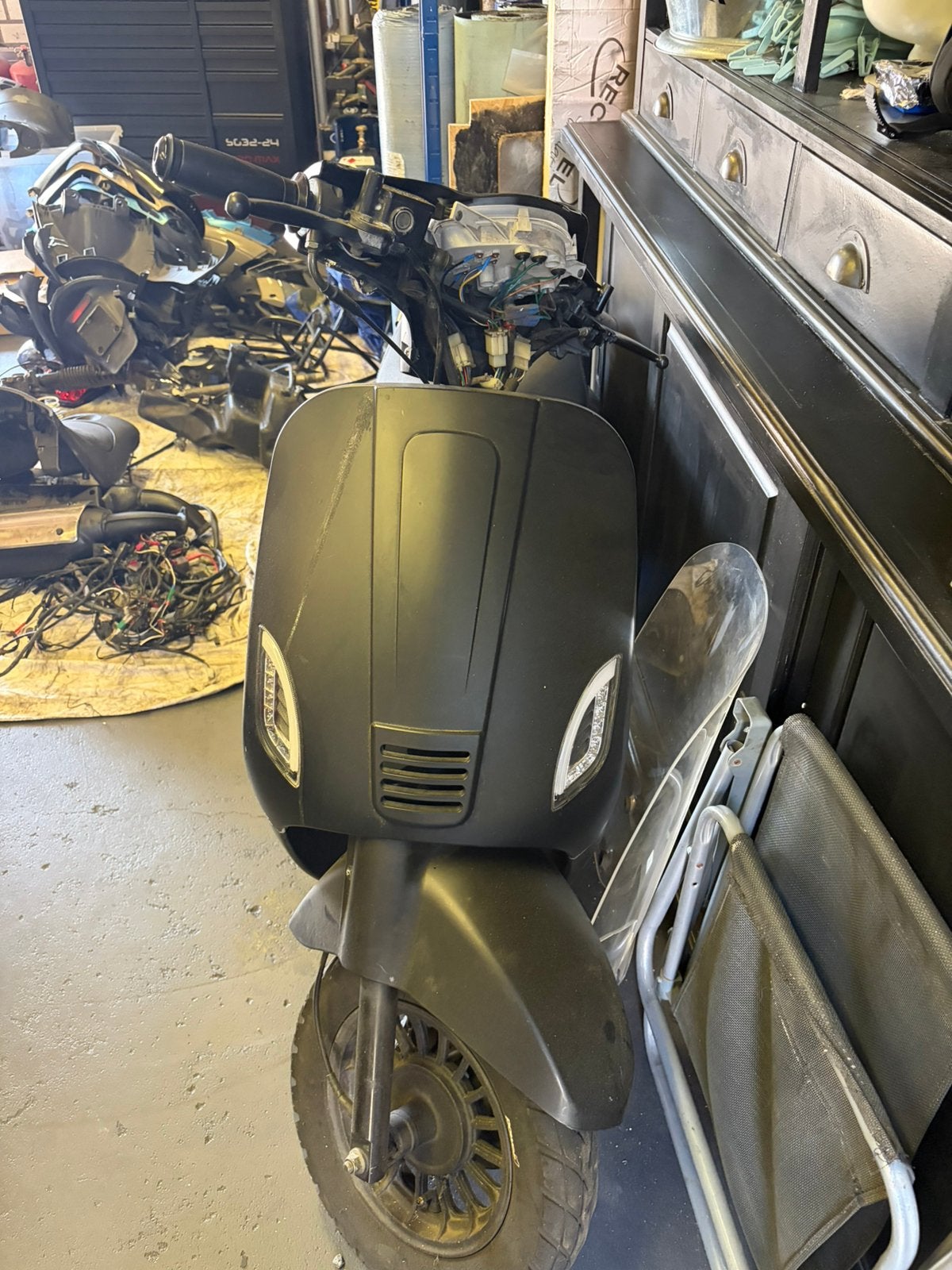Riva scooter, Fietsen en Brommers, Snorfietsen en Snorscooters, Ophalen of Verzenden, Gebruikt, Benzine, Overige merken