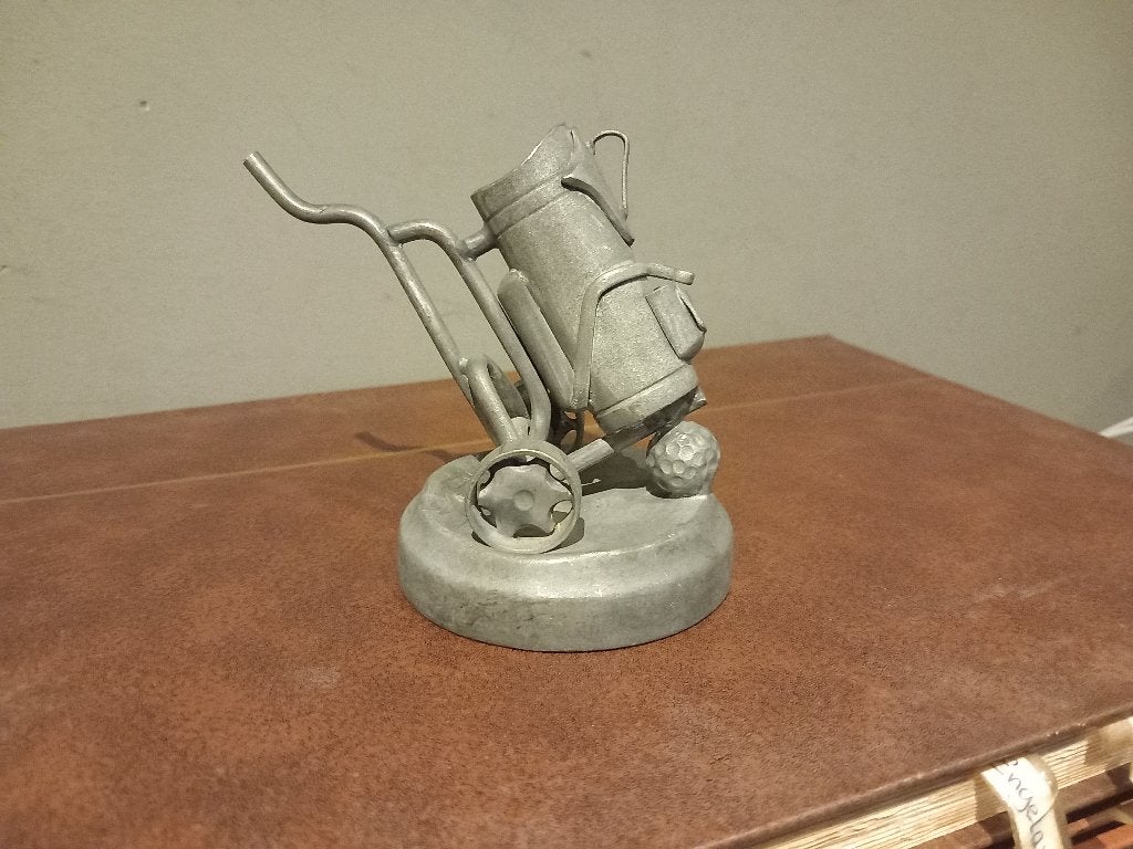 Golftas van Lood in mini 8 cm., Ophalen of Verzenden