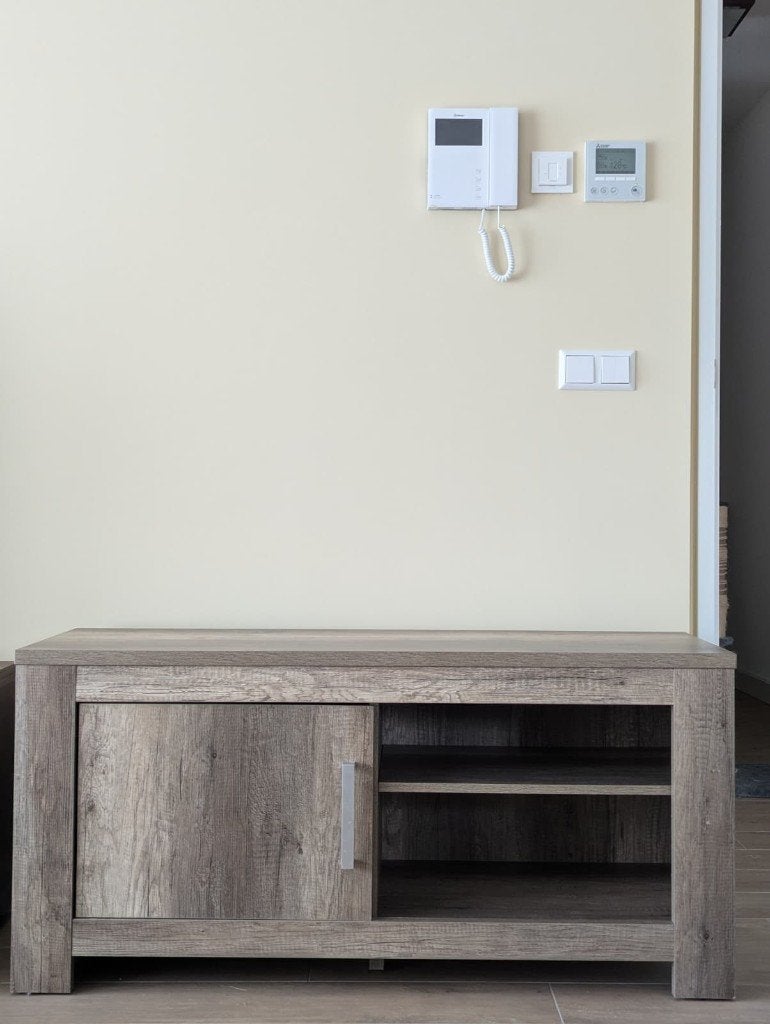 TV-meubel & Salontafel, Ophalen, Gebruikt, 100 tot 150 cm, 50 tot 100 cm