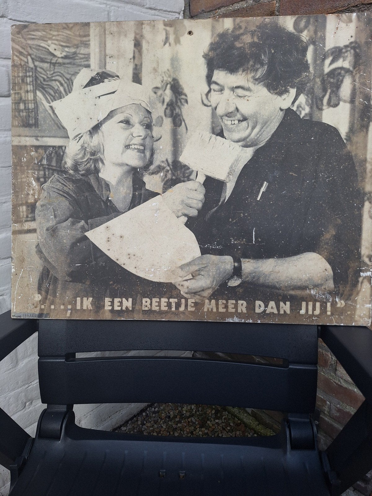 Nostalgie 0ude reproductie foto., Ophalen