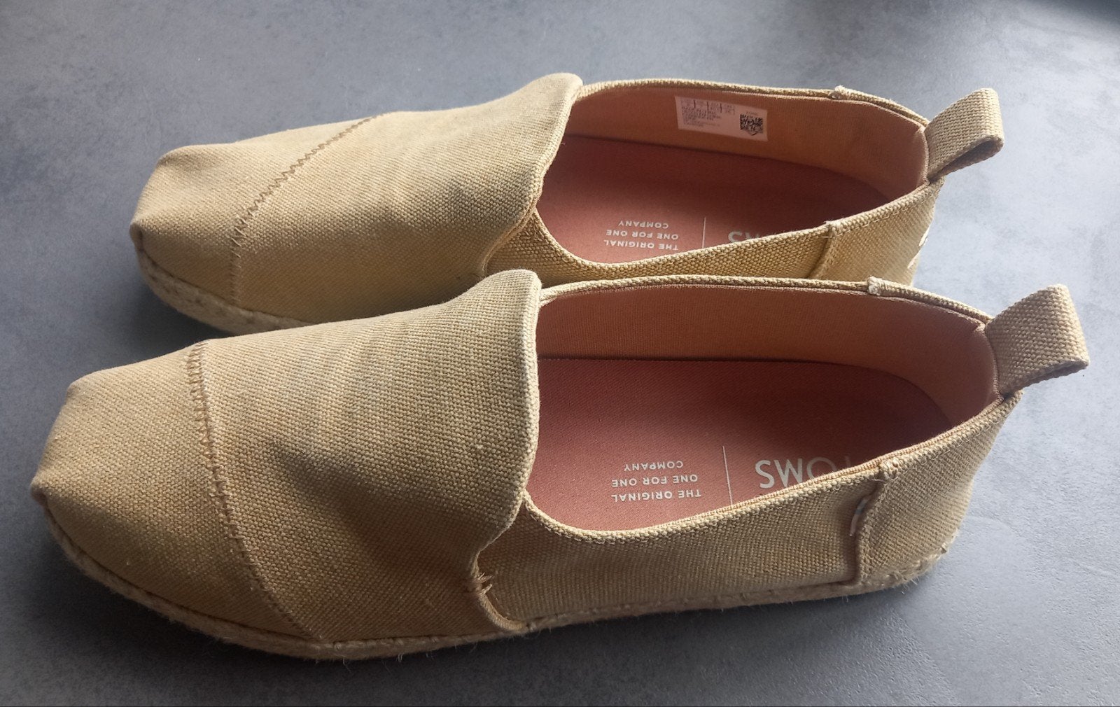 Toms espadrilles maat 8 (40,5), Beige, Nieuw, Ophalen of Verzenden, Toms