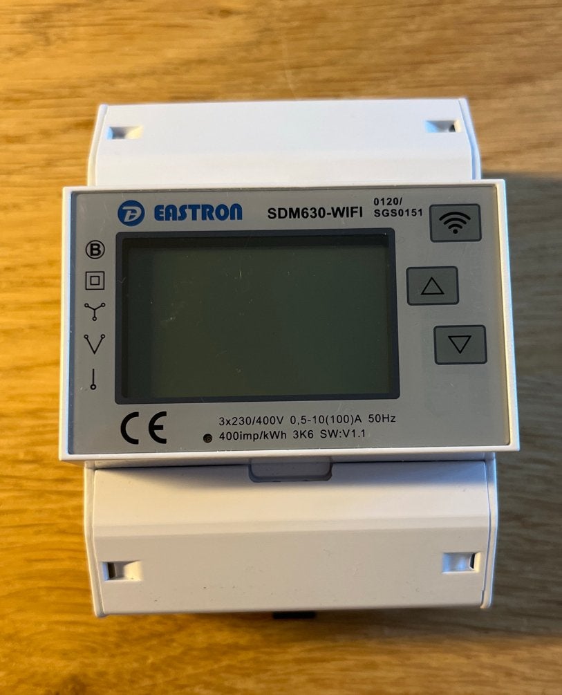 HomeWizard 3-fase kWh meter (gen 1) voor zonnepanelen, Ophalen of Verzenden, Gebruikt, Overige merken, Overige typen