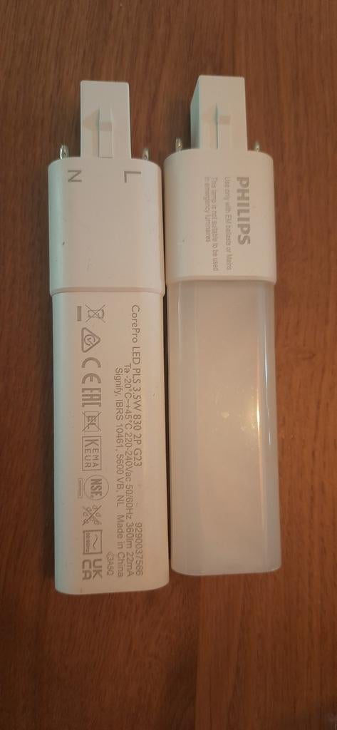 Philips CorePro PL-S LED Lamp 3.5W G23 Fitting, Ophalen, Nieuw, Modern