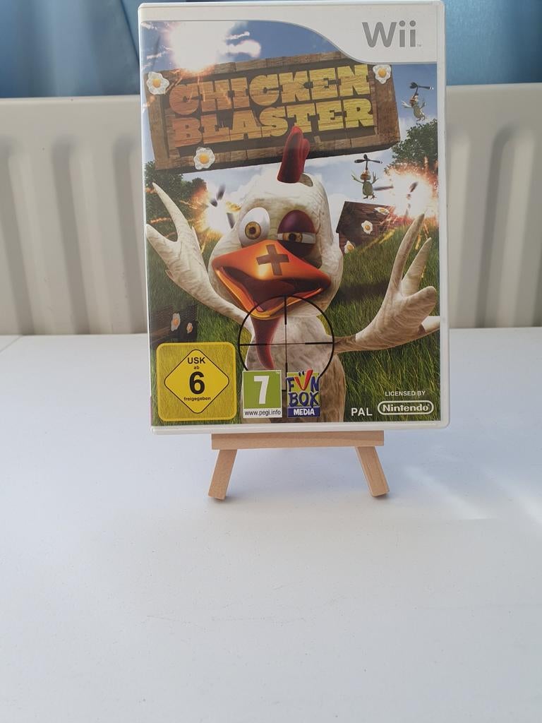 Chicken Blaster - Nintendo Wii Game, Spelcomputers en Games, Games | Nintendo Wii, Gebruikt, Shooter, 1 speler, Vanaf 7 jaar, Ophalen of Verzenden