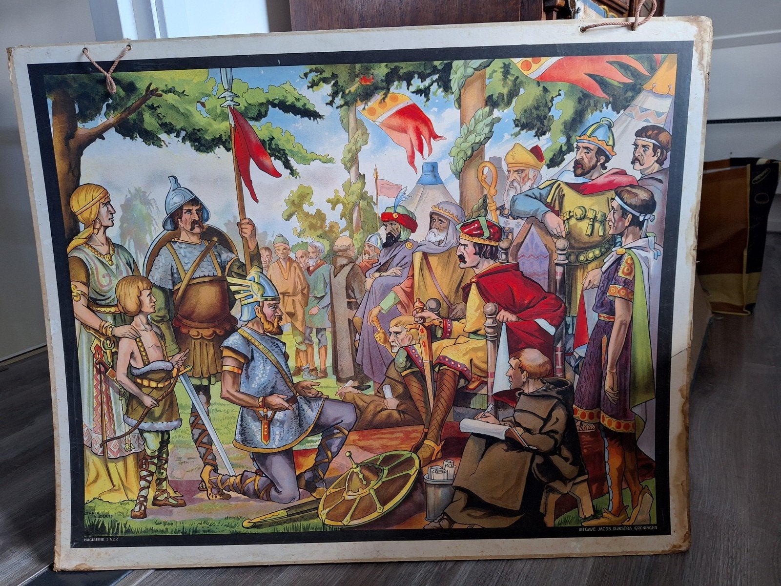 Historische Plaat: Jacob Dijkstra Groningen, Ophalen, Geschiedenis