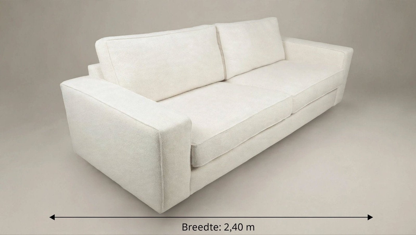 3-zitsbank Cartel Living Corfu, Ophalen, Modern, Strak, Driepersoons, Zo goed als nieuw