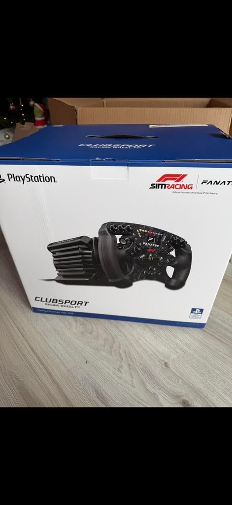 Fanatec ClubSport DD+ F1 Bundle + V3 Pedal + Playseat Trophy, Ophalen, Zo goed als nieuw, Playseat of Racestoel, PlayStation 1