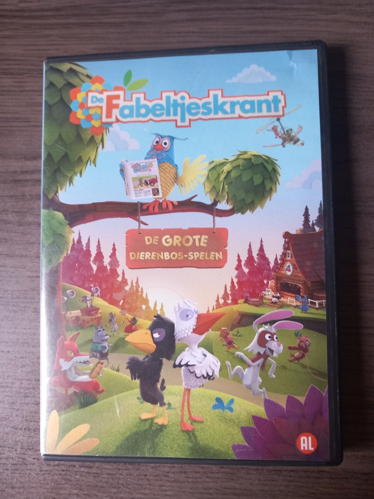 De Fabeltjeskrant: De Grote Dierenbos-Spelen DVD, Gebruikt, Alle leeftijden, Nederlands, Familie