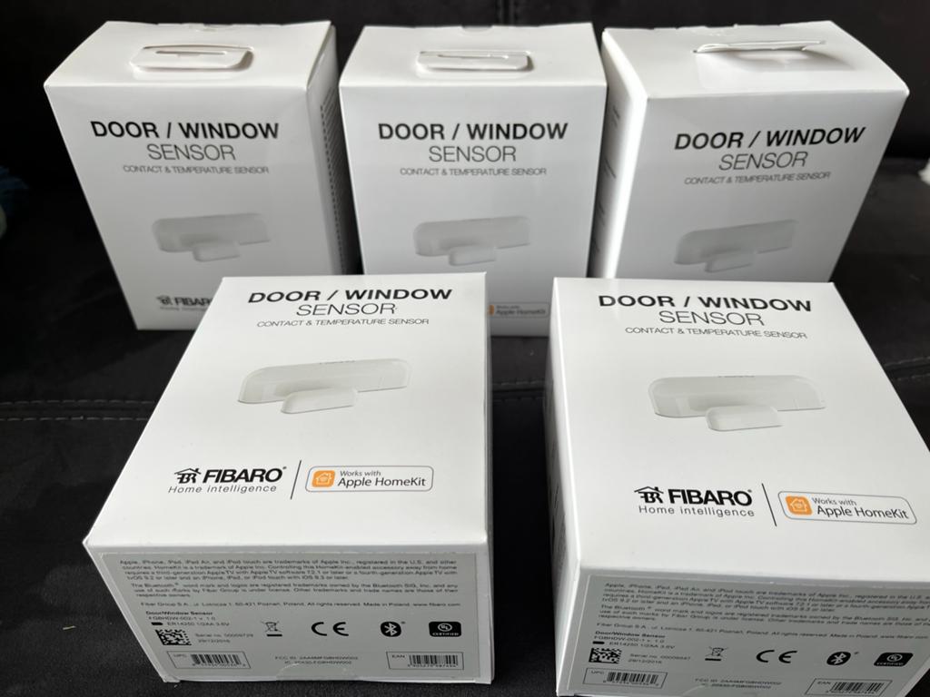 Fibaro HomeKit Sensoren (gedeeltelijk nieuw), Ophalen of Verzenden, Zo goed als nieuw