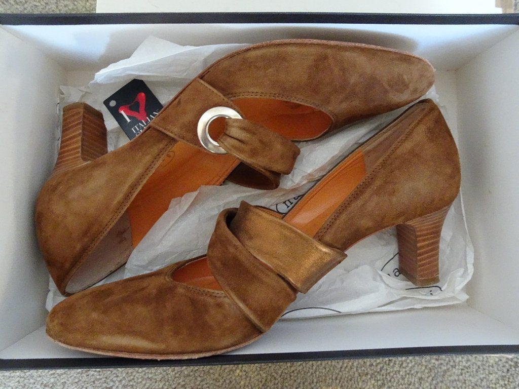 LEREN SCHOENEN VAN NALINI MAAT 38, Kleding | Dames, Schoenen, Bruin, Overige typen, Ophalen of Verzenden, Zo goed als nieuw