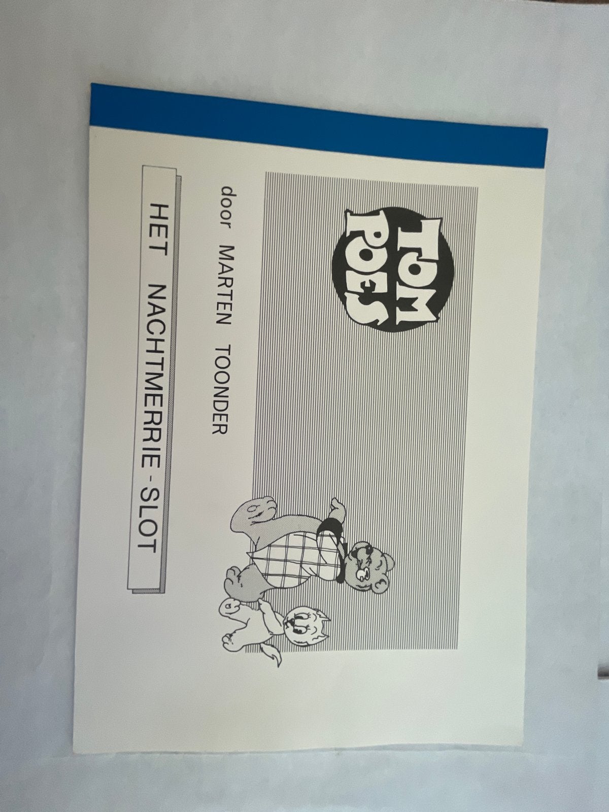 Tom Poes: Het Nachtmerrie-Slot door Marten Toonder, Boeken, Stripboeken, Eén stripboek, Verzenden, Zo goed als nieuw