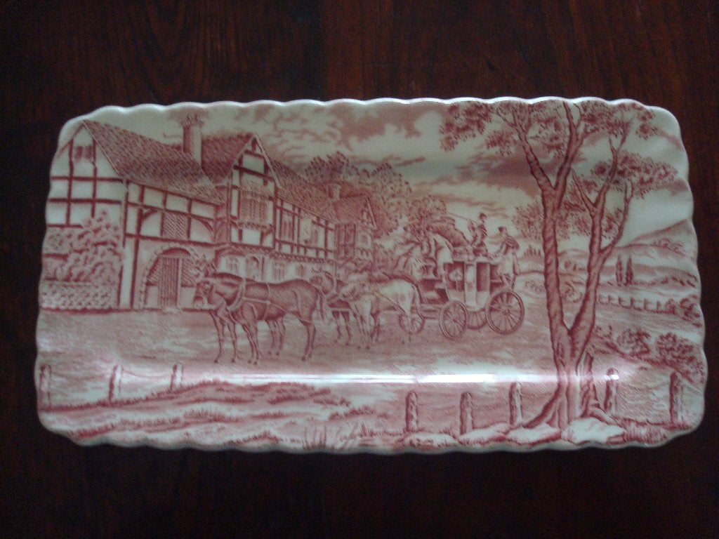 Schaal langwerpig Royalmail porselein, Antiek en Kunst, Ophalen of Verzenden