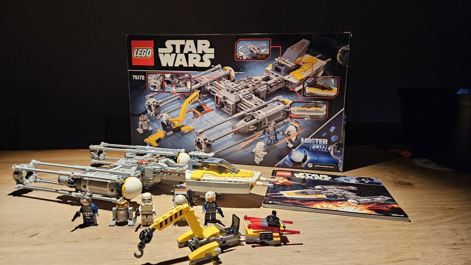 LEGO Star Wars 75172 Y-Wing Starfighter, Ophalen of Verzenden, Zo goed als nieuw