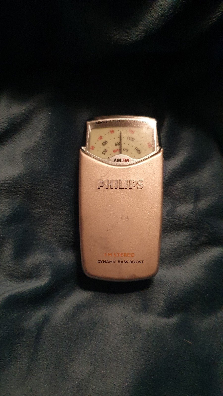 Vintage Philips AE6370 Mini Pocket Analogue AM/FM Stereo, Audio, Tv en Foto, Ophalen of Verzenden