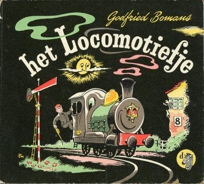 Het locomotiefje van Godfried Bomans (1E DRUK 1953), Ophalen of Verzenden, Huis en Inrichting