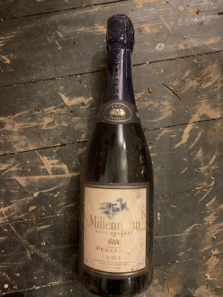 Castillo Perelada Millennium Brut Reserva Cava, Ophalen of Verzenden, Gebruikt, Spanje, Overige typen