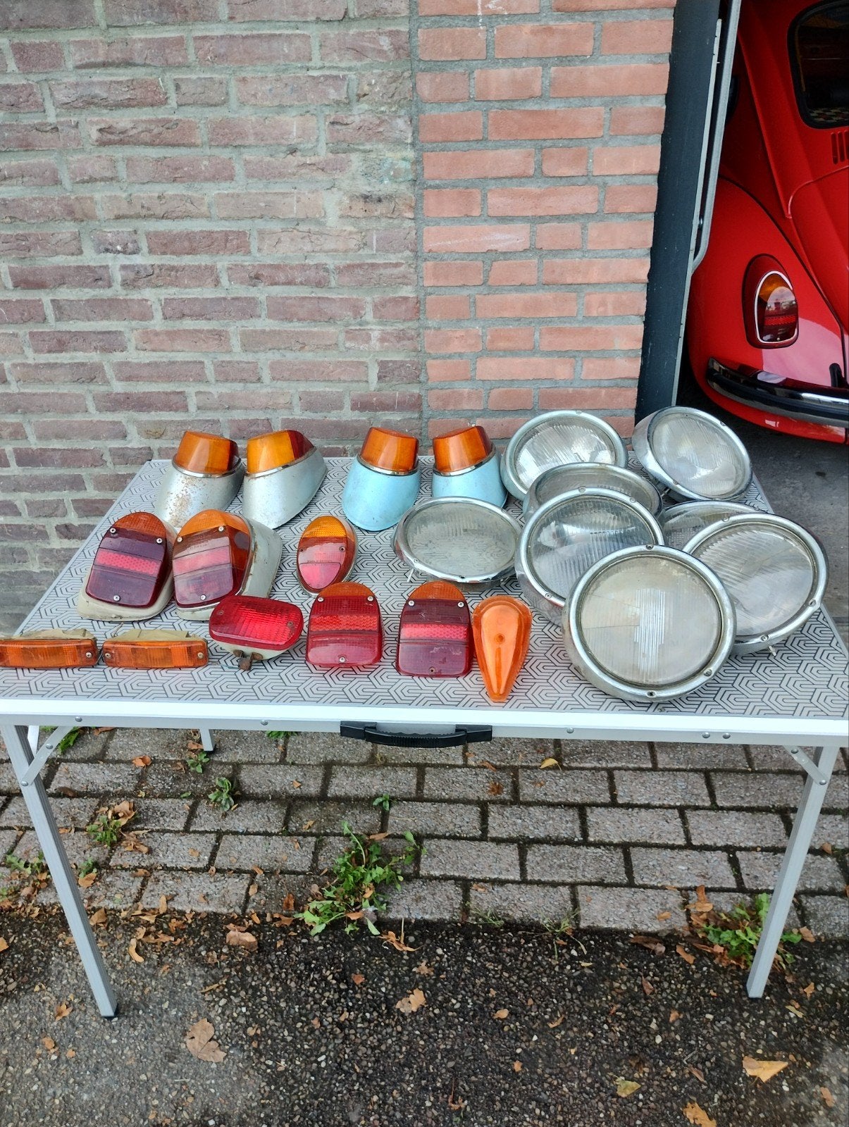 Volkswagen kever lampen, Ophalen of Verzenden, Volkswagen