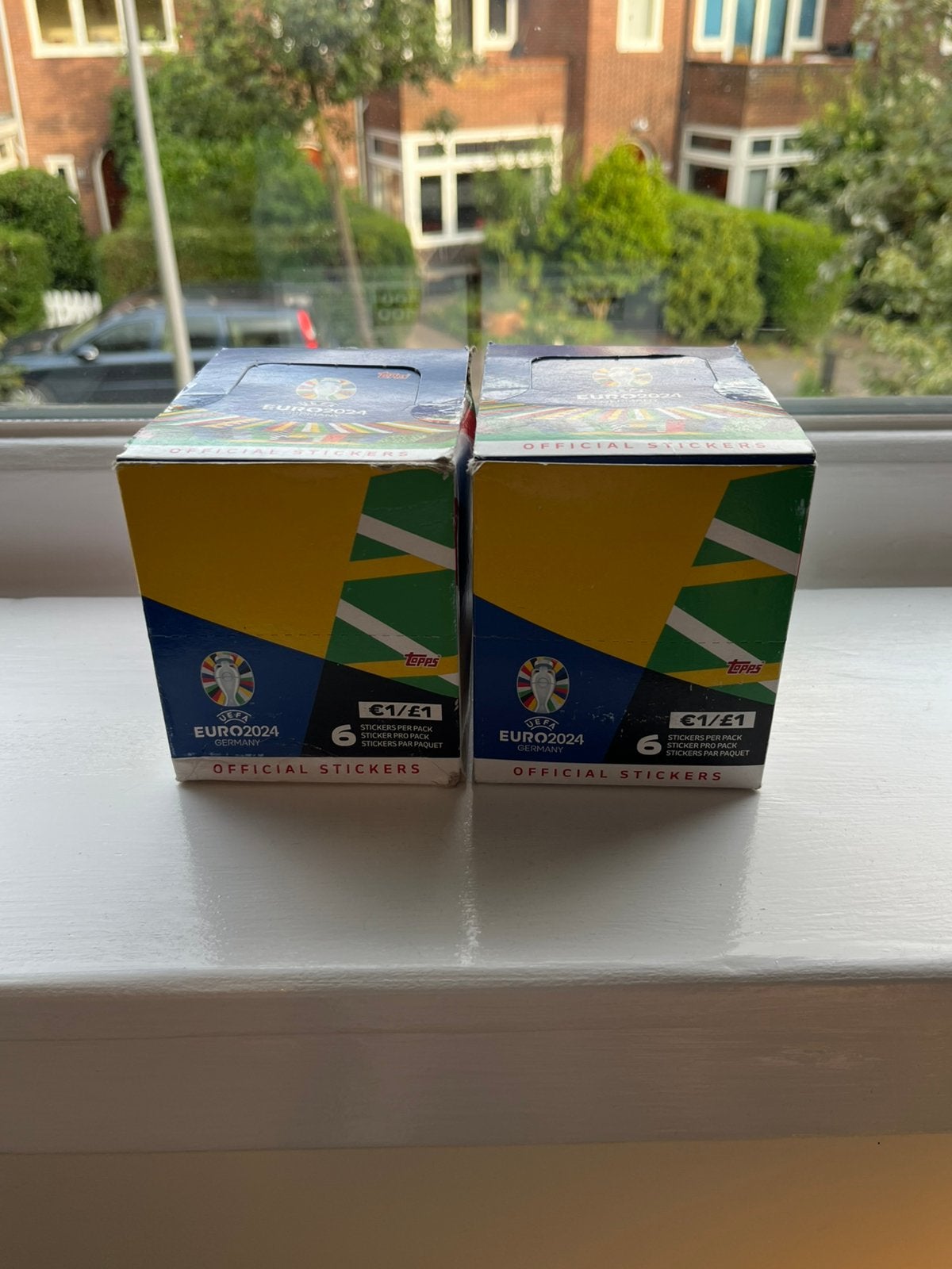 2 Topps ek 2024 dozen, Ophalen of Verzenden, Zo goed als nieuw, Meerdere plaatjes