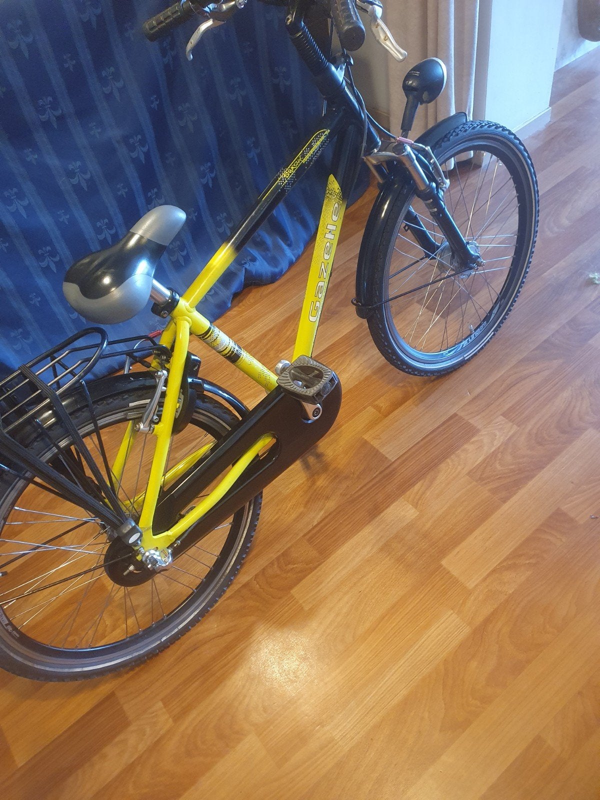 Gazelle fiets - Zwart/Geel - Zo goed als nieuw, Ophalen of Verzenden, Zo goed als nieuw, Velgrem, Gazelle