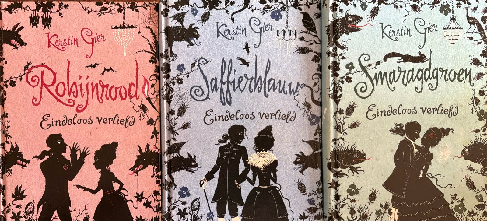 Robijnrood, Saffierblauw, Smaragdgroen - Kerstin Gier, Boeken, Ophalen of Verzenden, Gelezen, Nederland