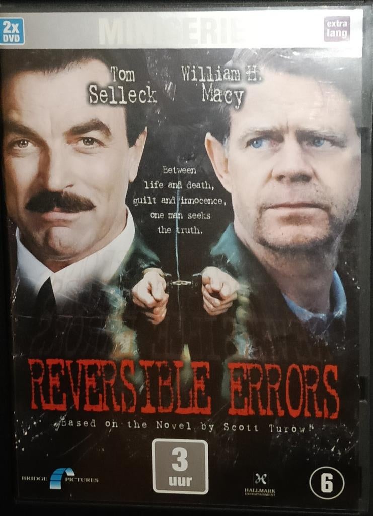Reversible Errors, Cd's en Dvd's, Dvd's | Tv en Series, Vanaf 16 jaar, Ophalen of Verzenden, Zo goed als nieuw