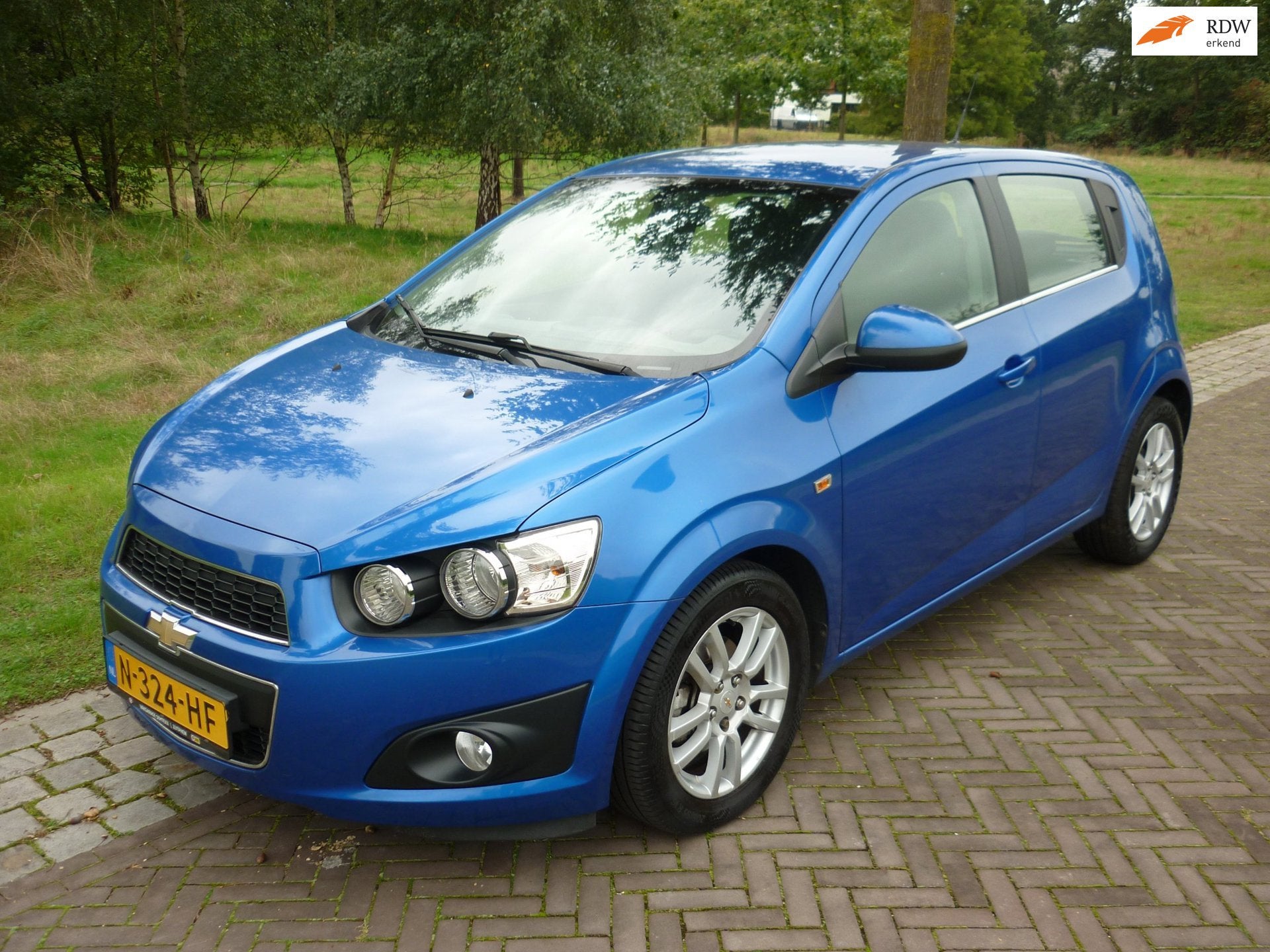 Chevrolet Aveo 1.6 Automaat, Auto's, Euro 5, Gebruikt, Aveo, 4 cilinders