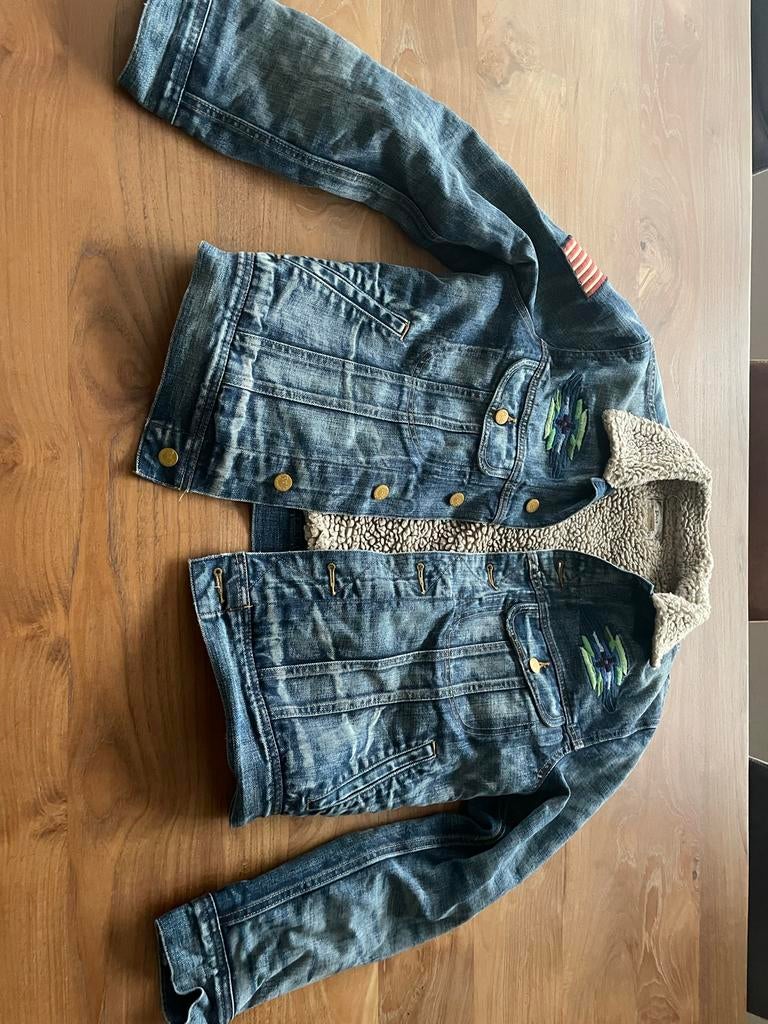Vintage Ralph Lauren Spijkerjas - Zo goed als nieuw (M), Kleding | Heren, Ophalen of Verzenden, Zo goed als nieuw, Maat 48/50 (M)