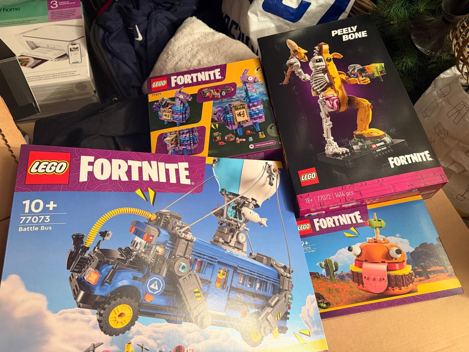 LEGO Fortnite Sets: Battle Bus, Peely Bone & Meer, Ophalen of Verzenden, Nieuw, Overige merken
