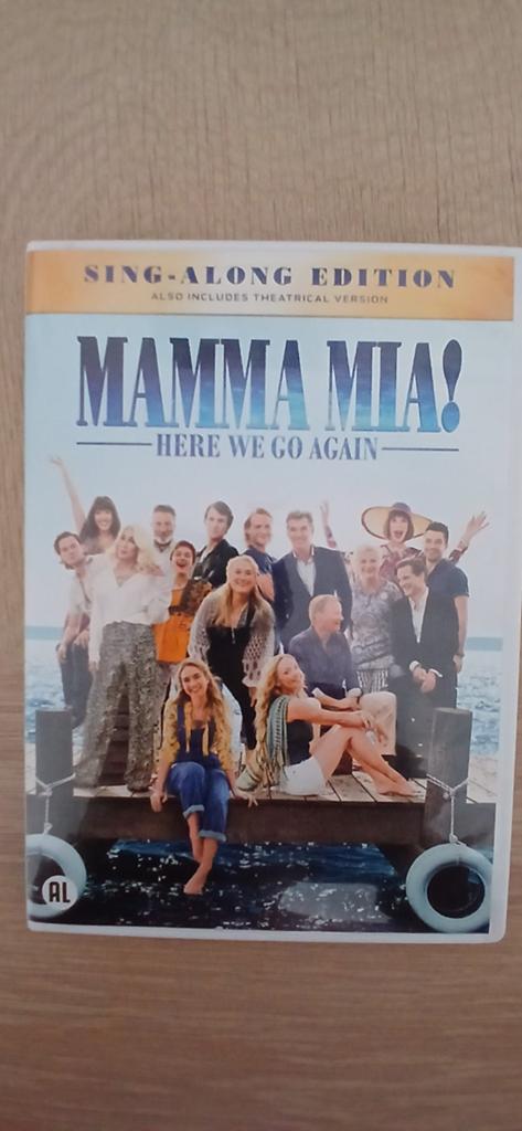 Mamma Mia! Here We Go Again - Sing-Along Edition DVD, Alle leeftijden, Ophalen of Verzenden, Zo goed als nieuw