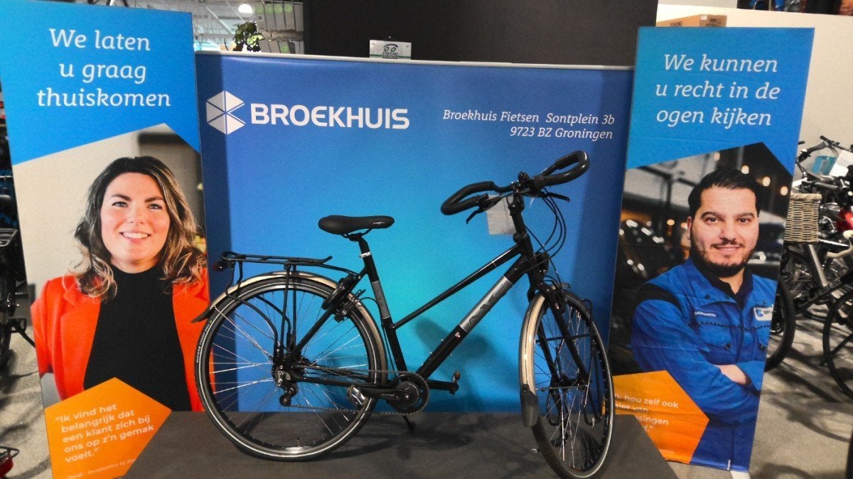 MC multicycle Dames grijs/zwart, Gebruikt, -, -, -