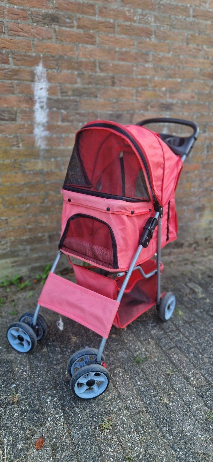 honden buggy, Ophalen