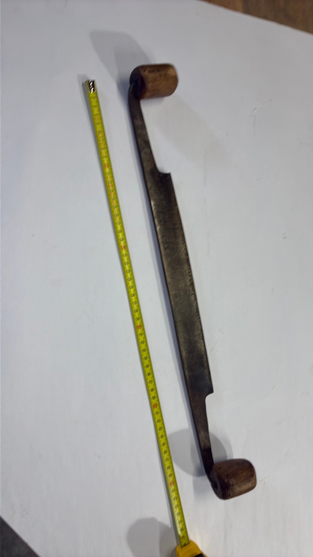 Haalmes trekmes 54cm, Antiek en Kunst, Antiek | Gereedschap en Instrumenten, Ophalen of Verzenden