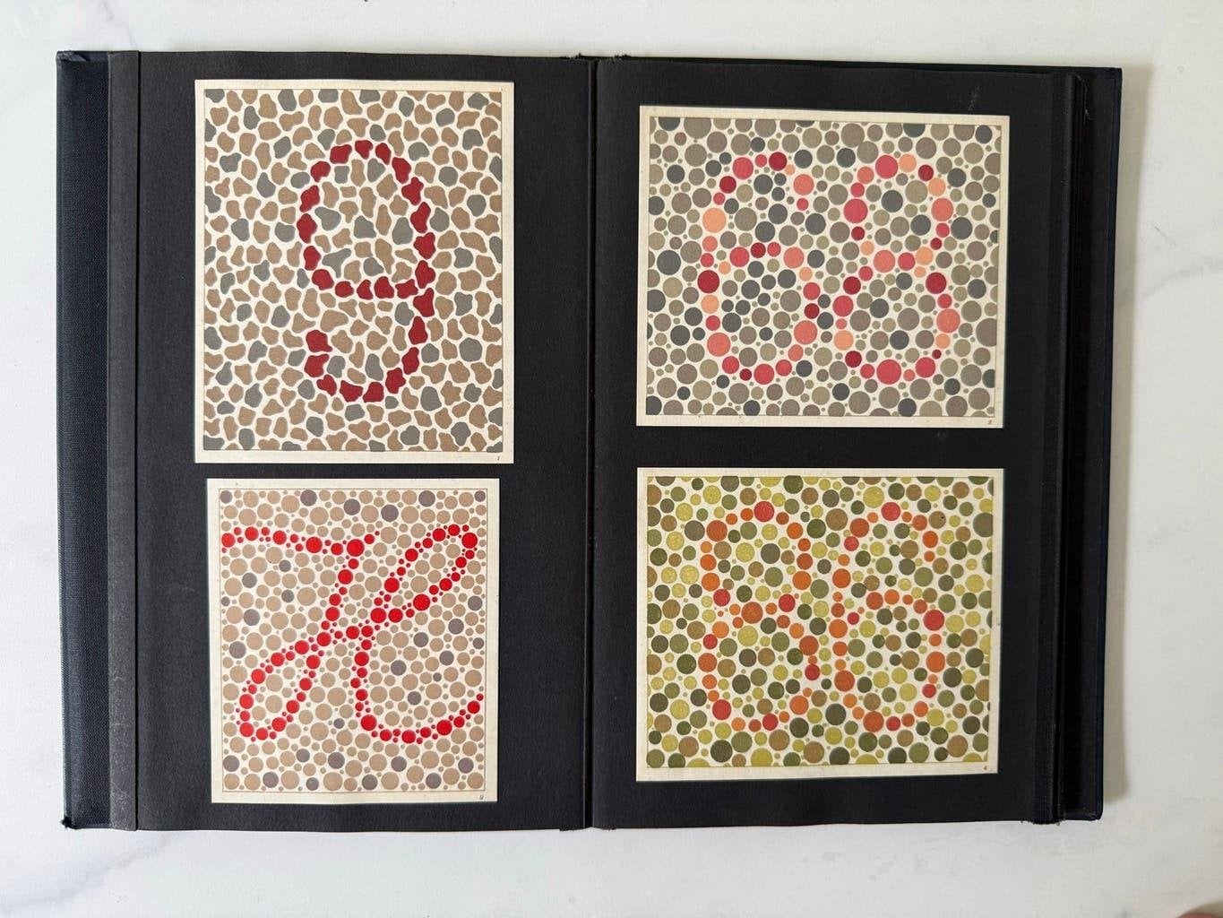 Kleurenblindheid Ogentest-1939 -compleet -uitgebreide versie, Verzenden, Zo goed als nieuw, Natuurwetenschap
