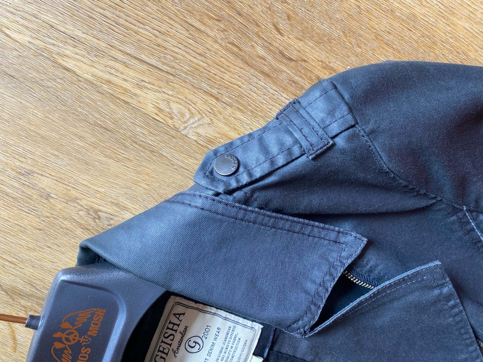 Geisha Amsterdam Blauwe Jas - Zeer Goede Staat, Ophalen of Verzenden, Zo goed als nieuw, Maat 38/40 (M), Blauw