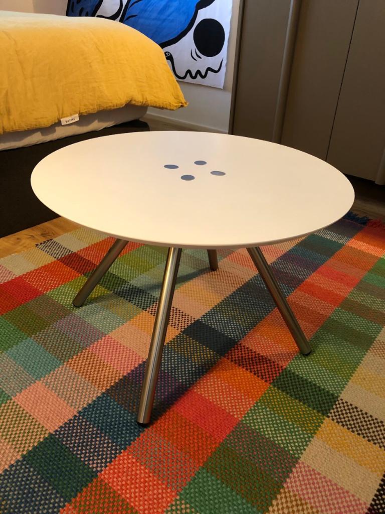 leitmotiv 'sliced' salontafel 60x40, Huis en Inrichting, 50 tot 100 cm, Rond, 50 tot 100 cm, Zo goed als nieuw