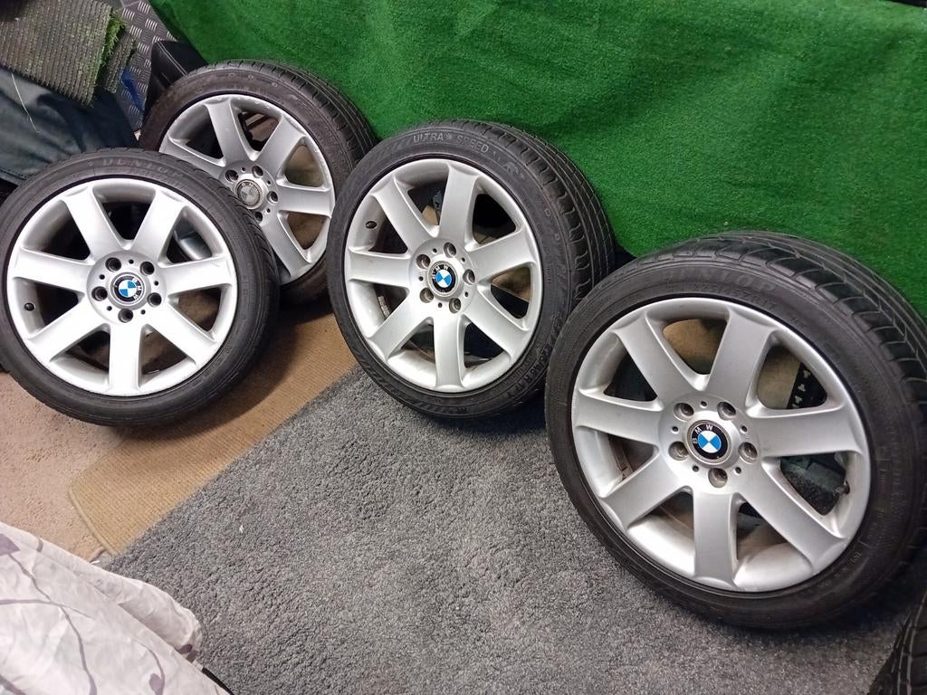 Set velgen bmw 3 serie 150 euro alleen bellen, Ophalen, Gebruikt, Velg(en), 17 inch