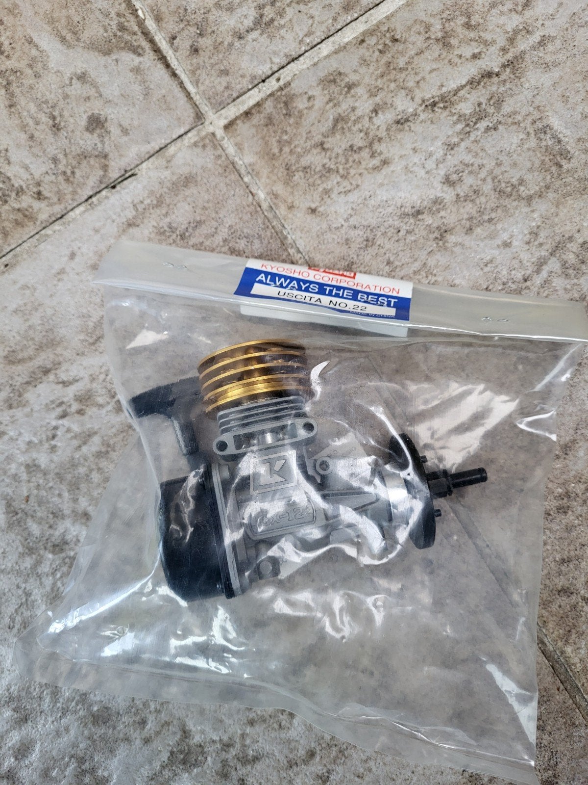 Kyosho GX-12 Nitro Motor voor RC Auto, Nieuw, Ophalen of Verzenden, Onderdeel, Nitro
