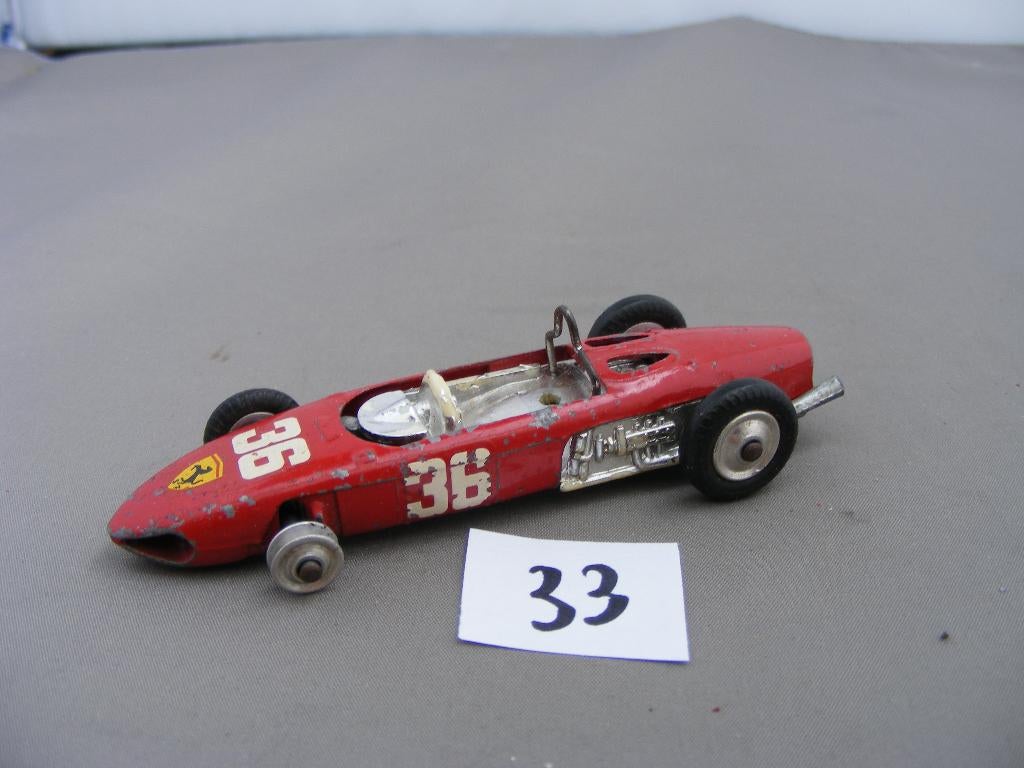 ferrari sharknose f1 corgi toys 1541/43 (33) incompleet, Ophalen of Verzenden, Gebruikt, Auto, Corgi