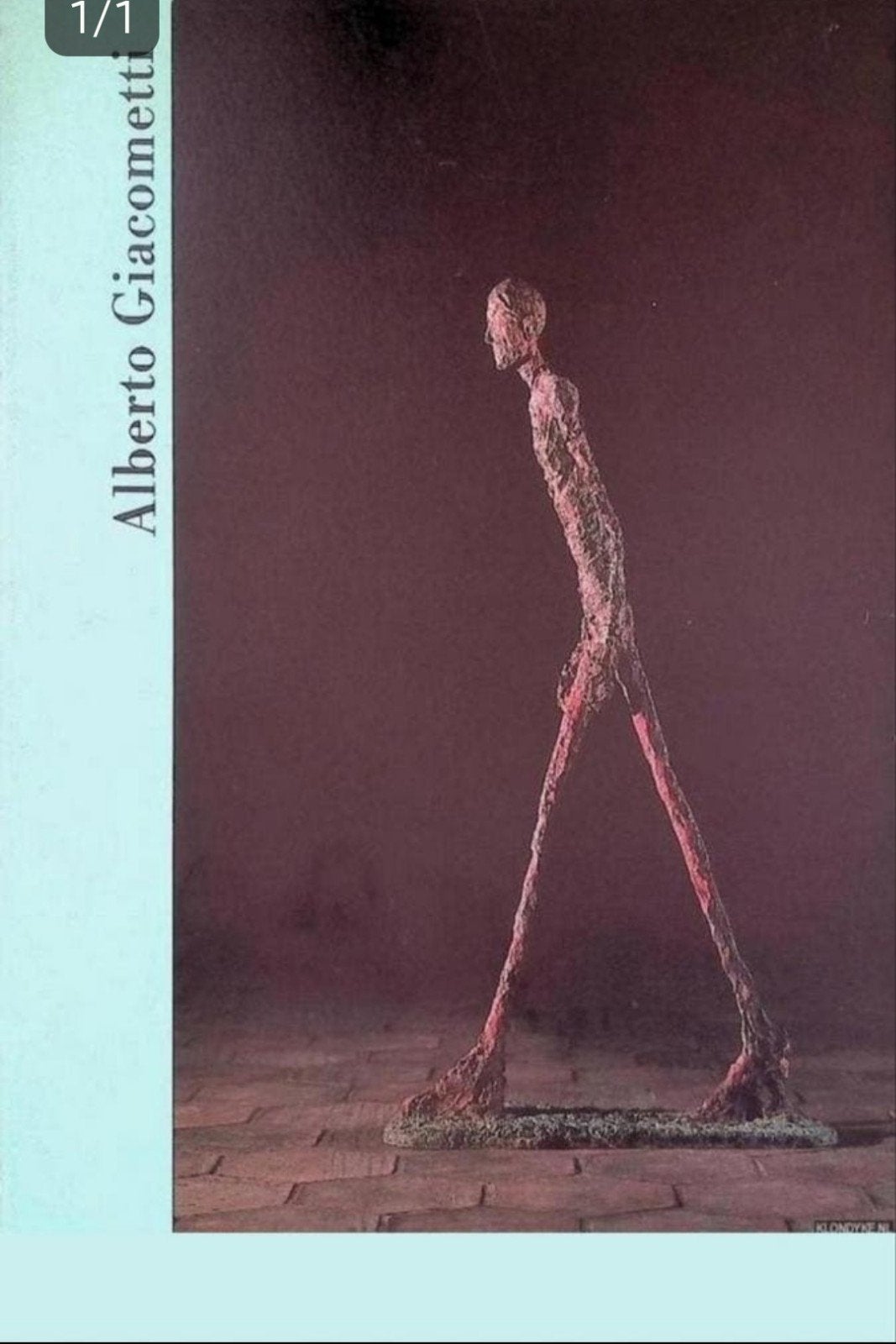 ALBERTO GIACOMETTI Monografie. Kunstmuseum Den Haag, Nederl., Verzenden, Zo goed als nieuw