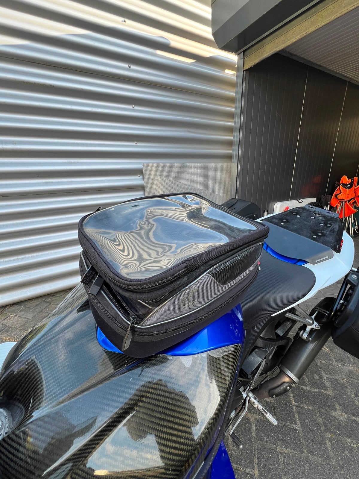 Motorfiets Tanktas en Zadeltassen Set suzuki gsxr 750/1000, Ophalen of Verzenden, Gebruikt