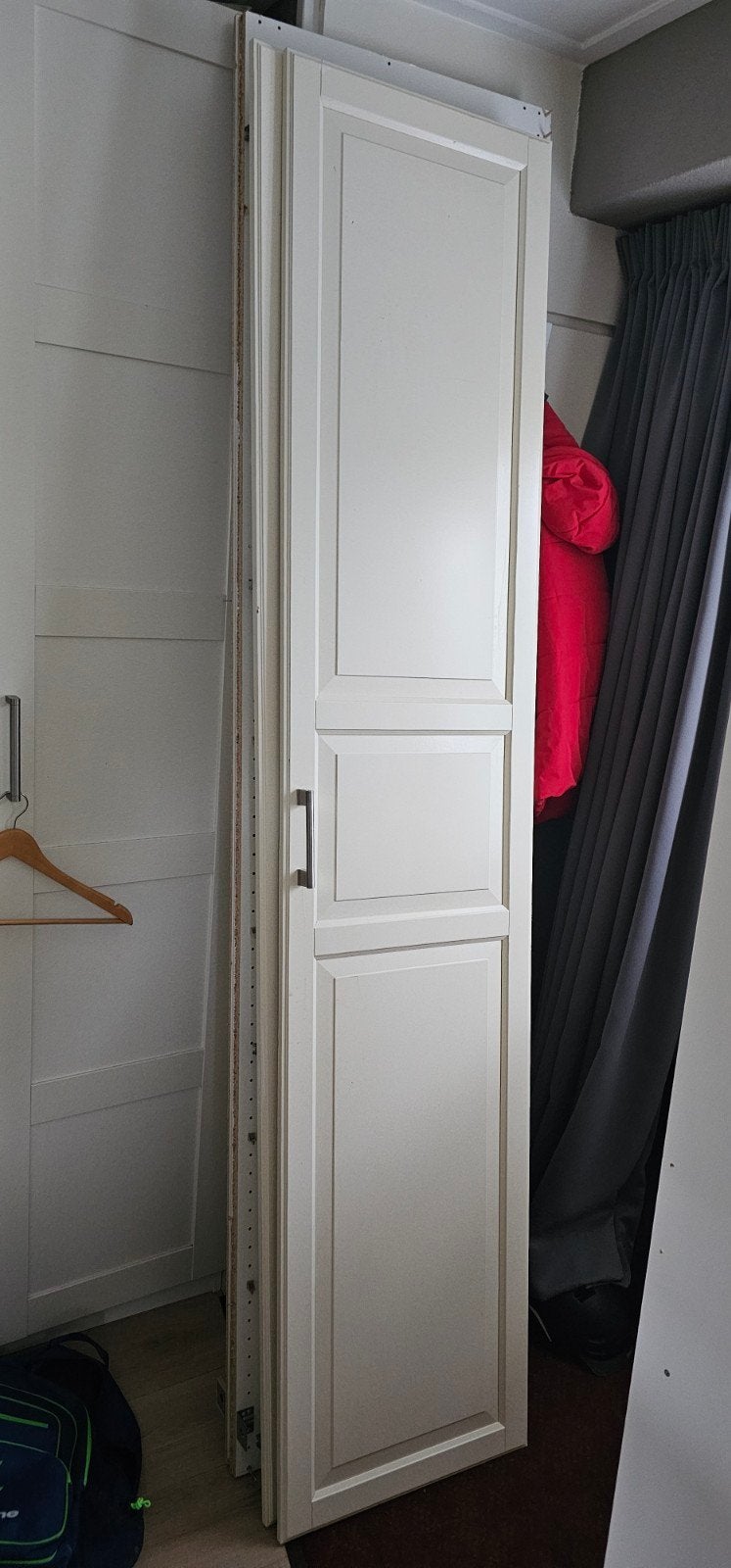 Ikea Pax kast 100x236 wit met 4 grote legplanken, Ophalen, Met plank(en), Gebruikt, 100 tot 150 cm