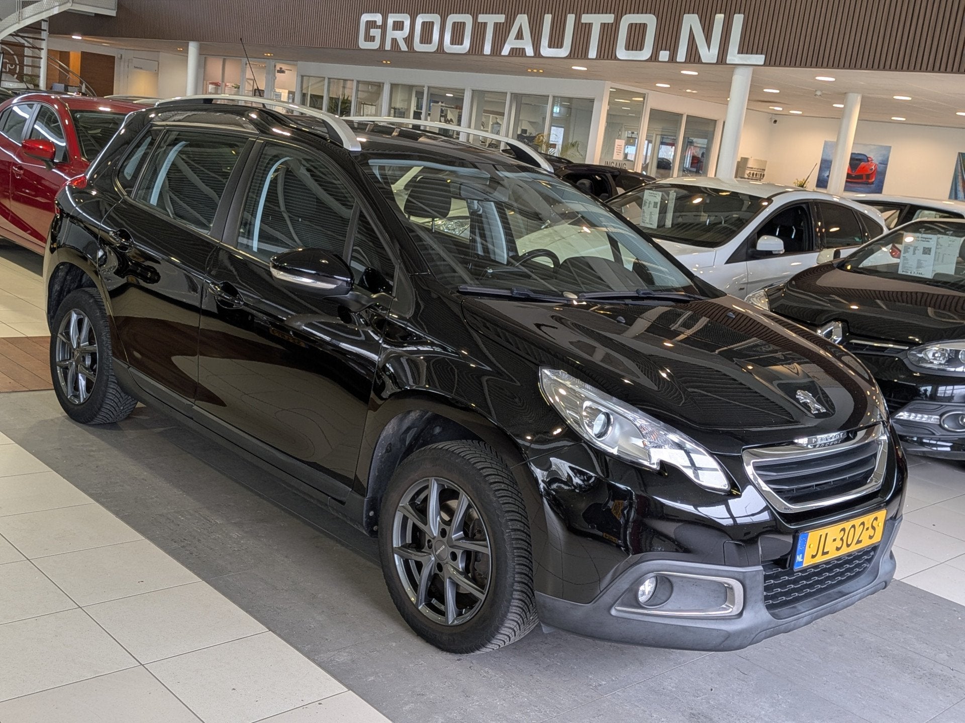 Peugeot 2008 1.2 PureTech Active Panoramadak, Airco, Cruise, Auto's, Peugeot, Voorwielaandrijving, Stof, Gebruikt, Euro 6