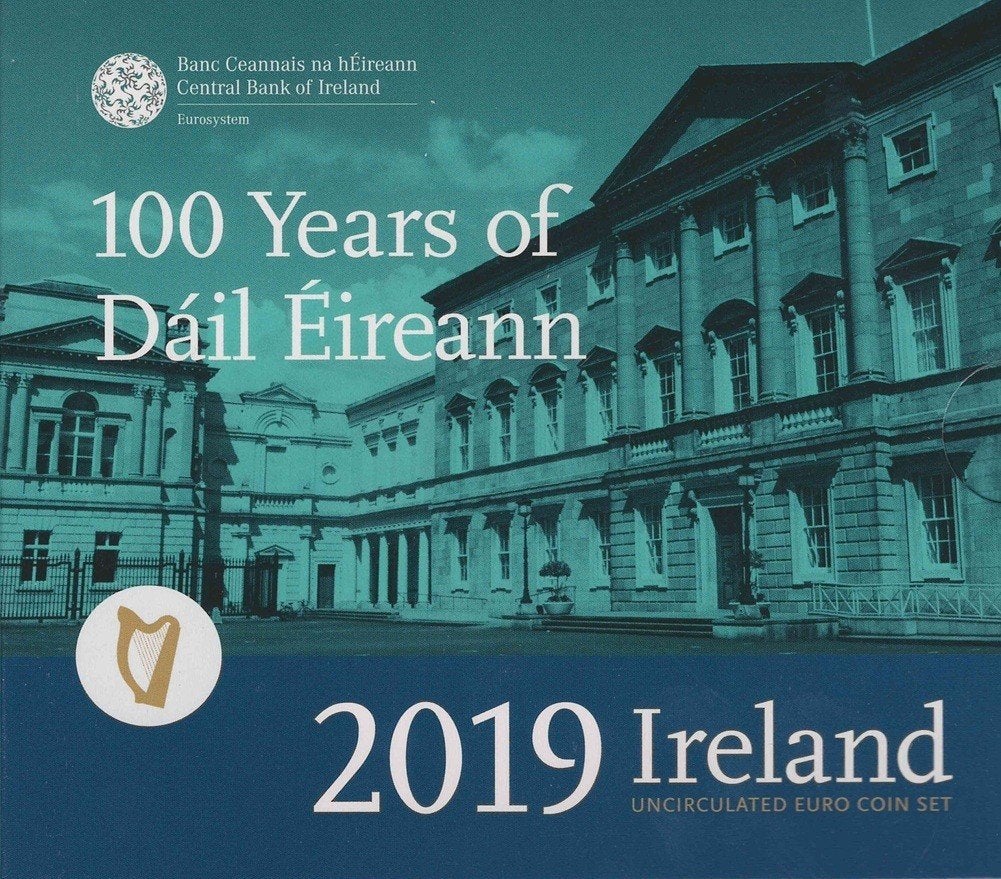 BU set IERLAND 2019., Postzegels en Munten, Munten | Europa | Euromunten, Verzenden, Ierland, Overige waardes