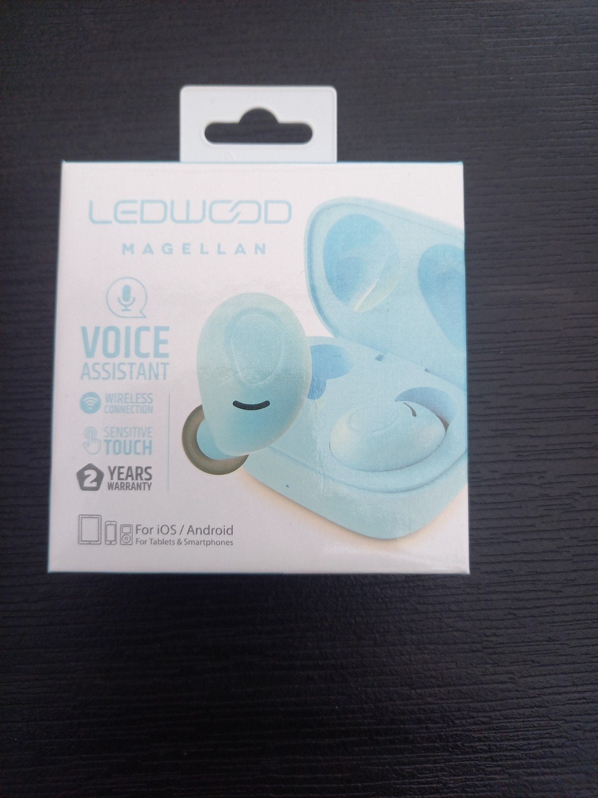 LEDWOOD Magellan Draadloze In-ear Oordopjes - Nieuw, In-ear, Draadloos, Nieuw, Blauw