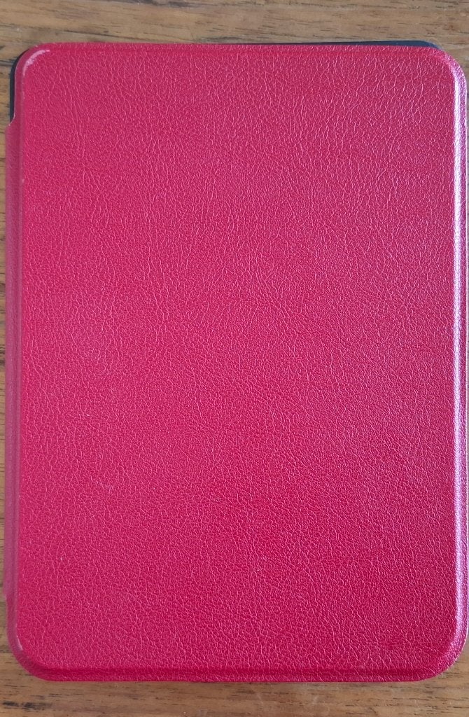 Nomfy Hoes Geschikt voor Kobo Clara Colour Book Cover Rood, Overige onderwerpen