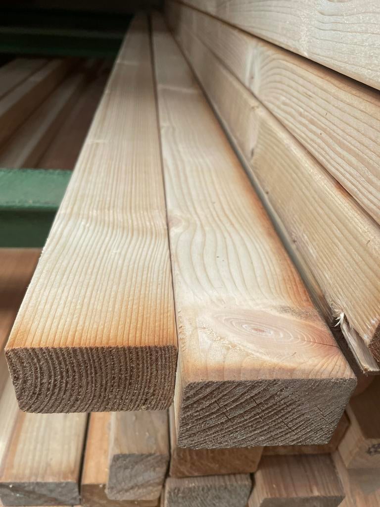Balkhout 5 bij 7, Doe-het-zelf en Verbouw, Hout en Planken, Ophalen, Nieuw, Balk, Vuren