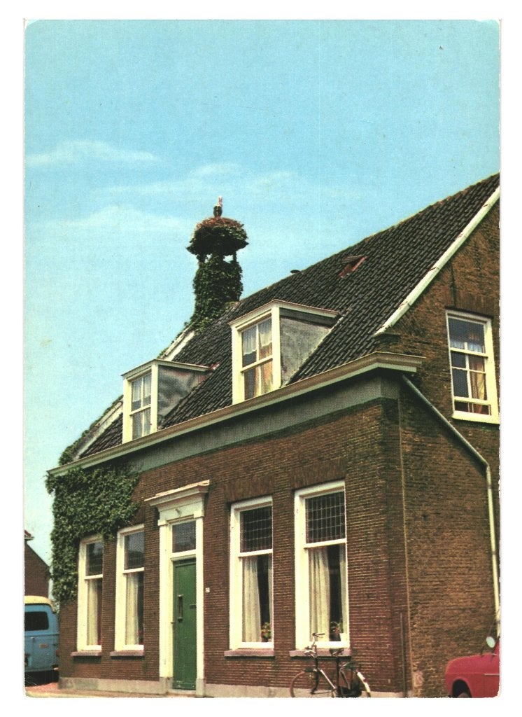 988346 Sliedrecht 1974 ZH Nette oude kaart Onbeschreven, Ophalen of Verzenden, 1960 tot 1980, Ongelopen, Zuid-Holland