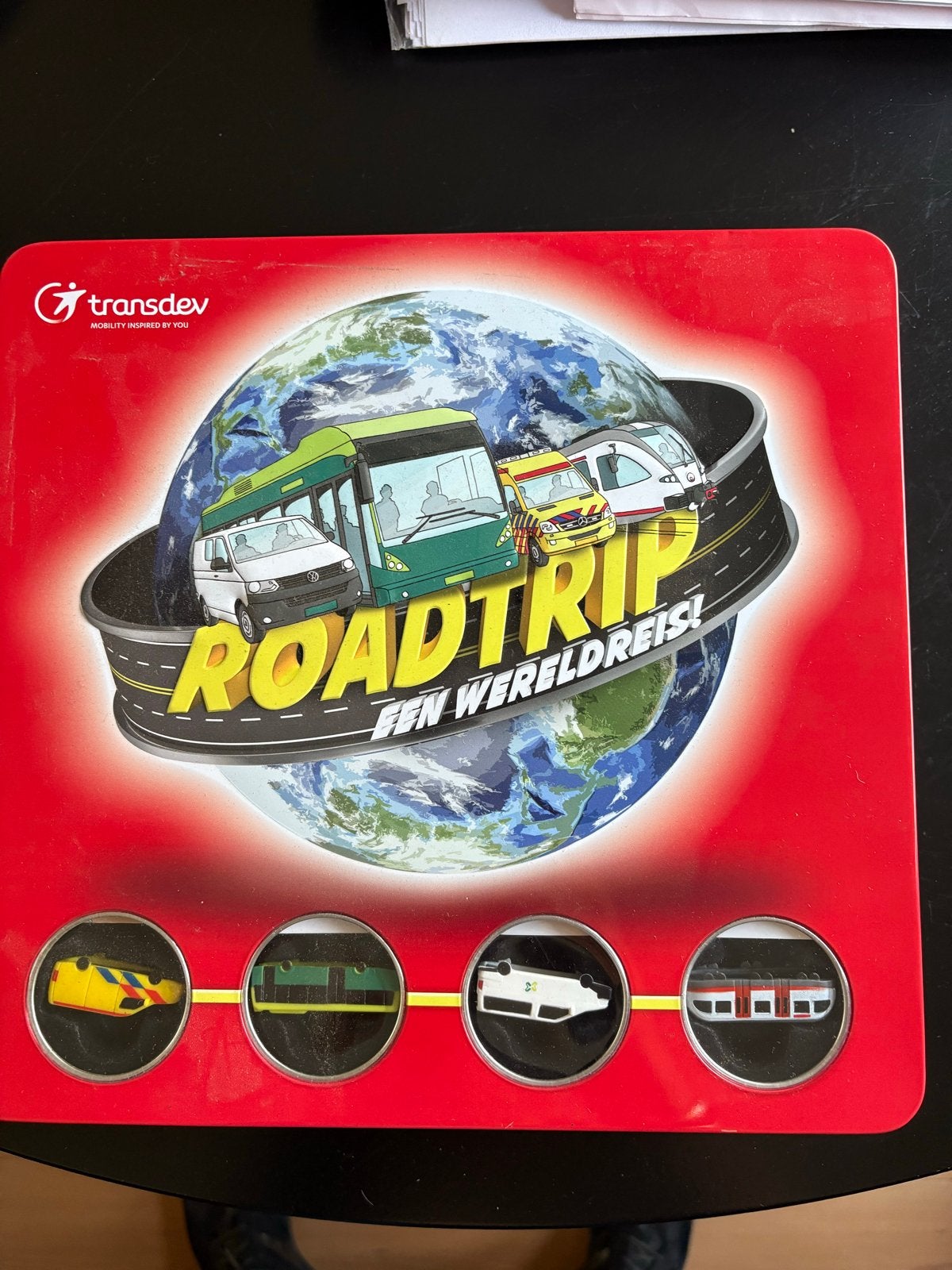 Gezelschapsspel Roadtrip: Een Wereldreis van Transdev, Ophalen of Verzenden, Zo goed als nieuw, Reisspel