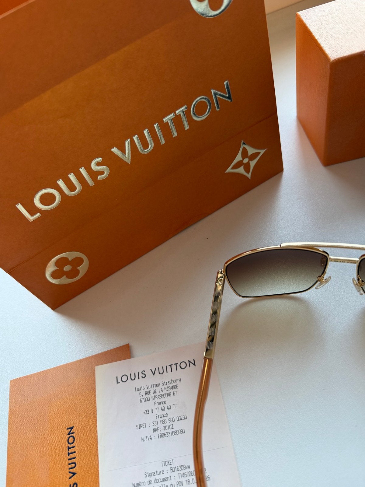 Louis Vuitton Attitude Zonnebril - Zeer Nette Staat, Overige merken, Zonnebril, Bruin, Verzenden